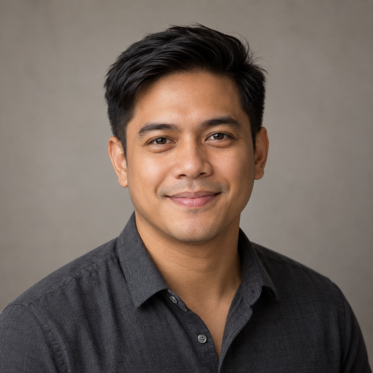 Portrait of Jamie Lee, a fictional Filipino professional